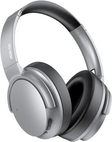 Noise Cancellation Headphones&Dual Mode - Wireless Phones Bluetooth Headphones Featuring 60H Playtime, Memory Foam Ear Cups| Fast Bluetooth 5.2 | Brown in Kuwait