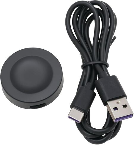 The Lord of the Tools 1Pc Watch USB Charging Cable USB Cable Magnetic Charger Holder Compatible with Huawei Watch 4 3 GT2 Pro GT3 GT4 100cm Black(Integrated Charger) in Kuwait