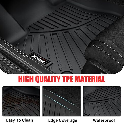 Trunk Mat & Backrest Mat for 2020-2025 Kia Telluride Cargo Mat Liner All Weather TPE Protector Back Seat Cover 3rd Row for 2020 2021 2022 2023 2024 2025 Kia Telluride Accessories in Kuwait