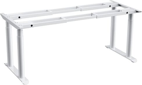VWINDESK VJ401 Four Legs(Columns) Electric Height Adjustable Standing Desk Frame Only W/Four Motors, Ergonomic Sit Stand Up Height Adjustable Steel Base with Digital Memory Keypad (Black) in Kuwait