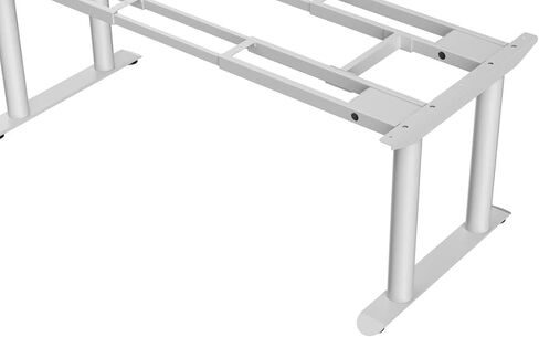 VWINDESK VJ401 Four Legs(Columns) Electric Height Adjustable Standing Desk Frame Only W/Four Motors, Ergonomic Sit Stand Up Height Adjustable Steel Base with Digital Memory Keypad (Black) in Kuwait