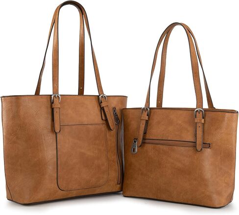 Montana West Tote Bag for Women Large Purse and Handbags Set Embossed Collection Purse 2Pcs Set in Saudi Arabia
