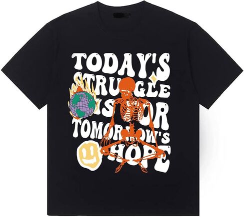 Bealin تي شيرت رجالي برسومات جرافيك كبيرة الحجم إبداعية على الجدران قمصان قصيرة الأكمام صيفية غير رسمية مغني الراب ملابس الشارع الشهير Y2k تي شيرت in Kuwait