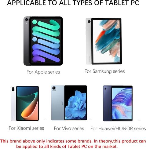 Mruozrui Universal Tablet Stand for iPad Pro Air Mini/Galaxy Tab Kindle وجميع الأجهزة اللوحية ، 2 عبوة ، ركيستان لوساة الكمبيوتر اللوحي متعددة الزاوية مع حامل حلقة مدمج ، حلقة مقبض 360 درجة ، أسود in Kuwait