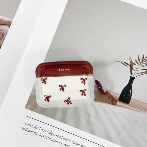 لتصميم القوس الجمالي اللطيف للجيل الرابع من Airpods مع مجموعة سمات الأذن الواقية المتموجة في سلسلة المفاتيح in Kuwait