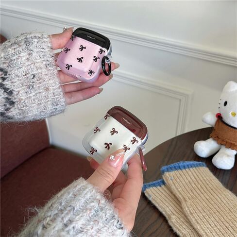 لتصميم القوس الجمالي اللطيف للجيل الرابع من Airpods مع مجموعة سمات الأذن الواقية المتموجة في سلسلة المفاتيح in Kuwait