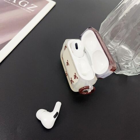 لتصميم القوس الجمالي اللطيف للجيل الرابع من Airpods مع مجموعة سمات الأذن الواقية المتموجة في سلسلة المفاتيح in Kuwait