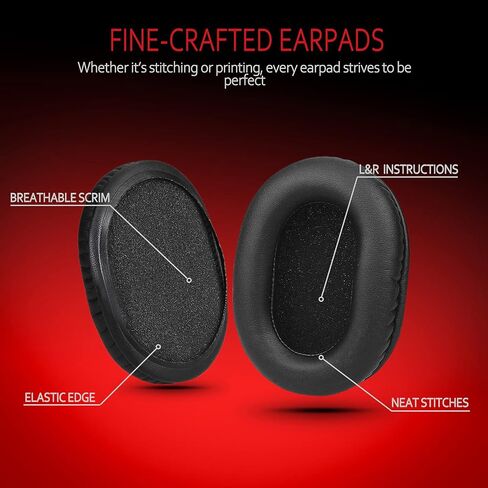 منصات استبدال kalpasmos kalpasmos لـ Sony MDR-7506-وسائد أذن هلام التبريد ، متوافقة مع Sony MDR-V6 / V7 / CD900st in Kuwait