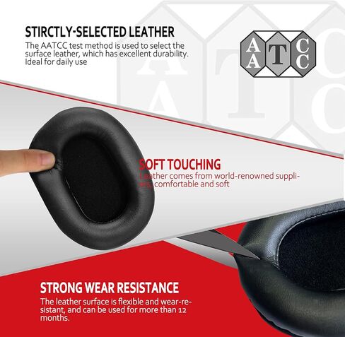 منصات استبدال kalpasmos kalpasmos لـ Sony MDR-7506-وسائد أذن هلام التبريد ، متوافقة مع Sony MDR-V6 / V7 / CD900st in Kuwait