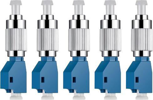 Xunsomten-10pcs FC Male to LC Female Adapter Fiber Optic Connector Visual Fault Locator Fiber Adapter for Fiber Tester Single Mode 9/125um Optical Adapter in Kuwait