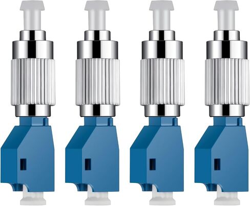 Xunsomten-10pcs FC Male to LC Female Adapter Fiber Optic Connector Visual Fault Locator Fiber Adapter for Fiber Tester Single Mode 9/125um Optical Adapter in Kuwait