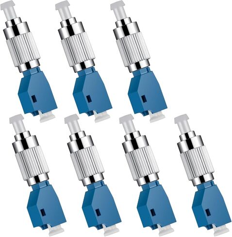 Xunsomten-10pcs FC Male to LC Female Adapter Fiber Optic Connector Visual Fault Locator Fiber Adapter for Fiber Tester Single Mode 9/125um Optical Adapter in Kuwait