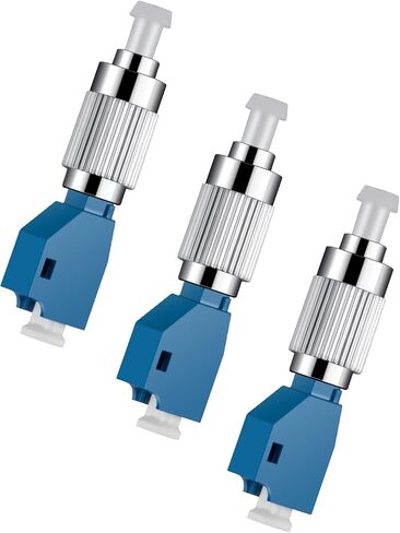 Xunsomten-10pcs FC Male to LC Female Adapter Fiber Optic Connector Visual Fault Locator Fiber Adapter for Fiber Tester Single Mode 9/125um Optical Adapter in Kuwait