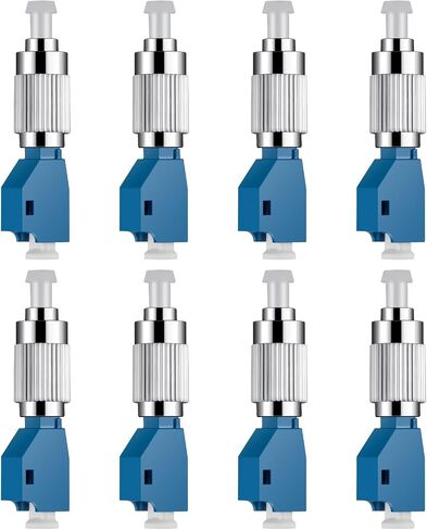 Xunsomten-10pcs FC Male to LC Female Adapter Fiber Optic Connector Visual Fault Locator Fiber Adapter for Fiber Tester Single Mode 9/125um Optical Adapter in Kuwait