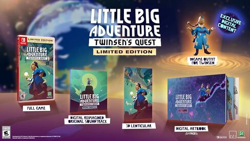 Little Big Adventure - Twinsen's Quest Limited Edition - Nintendo Switch in Saudi Arabia
