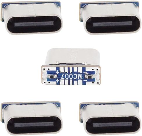 XIWAI 5PCS/LOT TYPE-C SUBET SOCKET SOCKER DIY CONNECTOR REPLIS in Kuwait