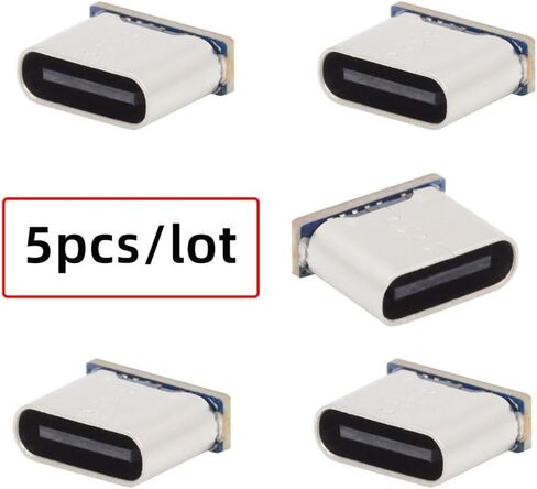XIWAI 5PCS/LOT TYPE-C SUBET SOCKET SOCKER DIY CONNECTOR REPLIS in Kuwait