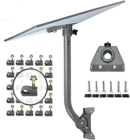 Starlink Generation 3 Heavy Duty Pivot Roof Mount Kit Compatible with Gen3 / V3 Starlink Standard Dish in Kuwait