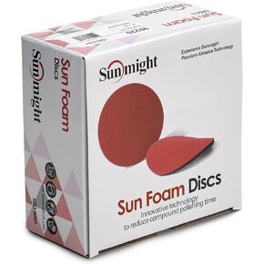 Sunmight Sunfoam 6" 2000G Grip No Hole Disc, 96223, 10 Discs in Kuwait