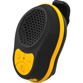 مقطع مكبر صوت قابل للارتداء على مكبر صوت Bluetooth Neck Meaker Bluetooth Wireless Mini Cleper مع ميكروفون 700mAh بطارية قوية حتى 24 ساعة عمر البطارية (أسود+أسود) in Kuwait