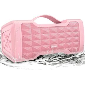 Oraolo Bluetooth Speaker Loud Portable Bluetooth Speaker, 40W Large Speaker Stereo Sound, IPX6 Waterproof, Support USB/AUX Input, Built-in Mic for Home Party Outdoor