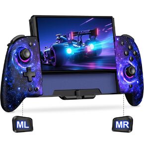 Gammeefy Switch Controllers, Hall Effect Switch Joypad for Switch/Switch OLED