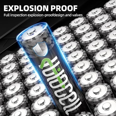 بطاريات AAA 36 حزمة ، ثلاث مرات بطارية قلوية ، Max Power Highted Ultra Ultra Long-Longed Life-10 سنوات 1.5 فولت بطاريات جهاز التحكم عن بُعد في التلفزيون 36 in Kuwait