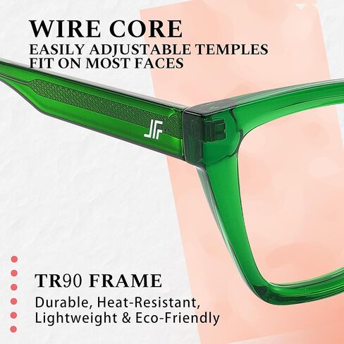 نظارات كبيرة الحجم للنساء لحجب الضوء الأزرق، مقاس XL نظارات ألعاب الكمبيوتر على شكل عين القطة مضادة لإجهاد العين ووهج الأشعة فوق البنفسجية RF6217 in Kuwait