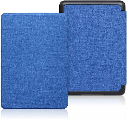 Case for 7" Kindle Paperwhite with Hand Strap - Ultra Slim PU Leather Smart Cover with Auto Sleep and Wake for Kindle Paperwhite 12th Generation - 2024 Release (Red) in Kuwait