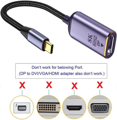 XIWAI USB-C Type C إلى HDMI Cable HDTV Adapter 4K 60Hz 1080p للآلام والهاتف والكمبيوتر المحمول in Kuwait