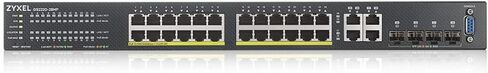 Zyxel 8-Port Gigabit Ethernet Layer 2 Managed Poe+ Switch بميزانية 180 واط و 2 جيجابتة كومبو ووضع السحابة الهجينة [GS2220-10HP] in Kuwait