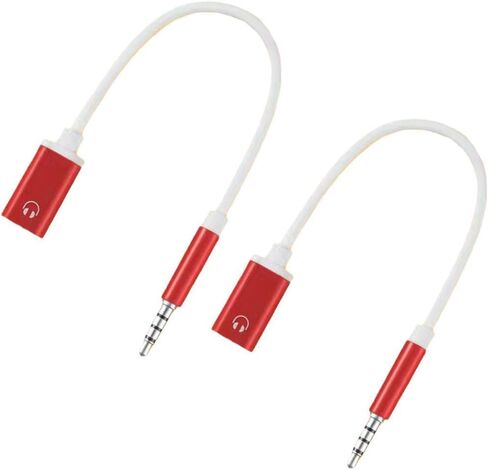 2pcs 3.5mm Male to TypeC Female Audio Cable Cord,Analog Cable Type-C Converter Earphone Adapter Compatible with MP3 Players,Cables and Adapters (Silver) in Kuwait