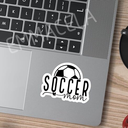 (3PCS) Soccer Ball Sticker with Mini Heart, Soccer Decals, Sport Sticker for Soccer Players, Soccer Fan, Soccer Team– Waterproof Vinyl Decal for Books Laptop Phones Tumblers Water Bottles 3 x 3 Inch in Kuwait