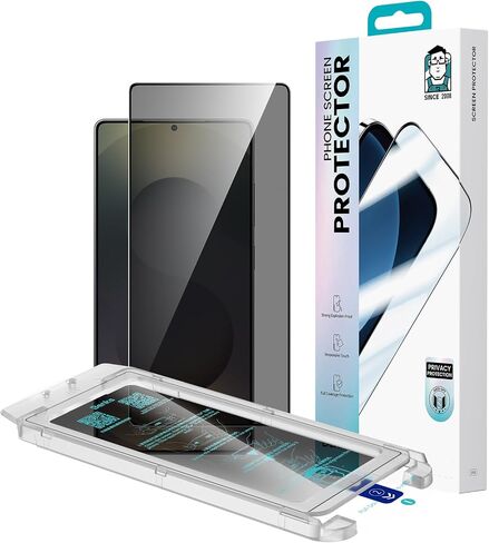 BENKS GlassWarrior HD Screen Protector for Galaxy S25 Ultra, 9H+ Shatterproof [Military-Grade Protection], Superior Scratch Resistance Ultra HD Tempered Glass Screen Protector in Kuwait