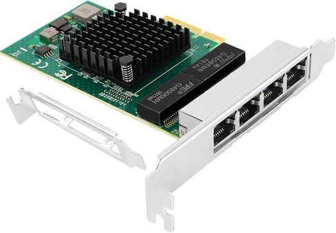 بطاقة شبكة PCI-E NIC 1GB لـ Broadcom BCM5720-2P ، 10 ميجابايت/100 ميجابايت/1GBE منافذ RJ45 Dual Copper ، مع شريحة Broadcom BCM5720 ، 1GBE PCI Express 2.0 X1 Ethernet محول الدعم Windows/Linux/VMware in Kuwait