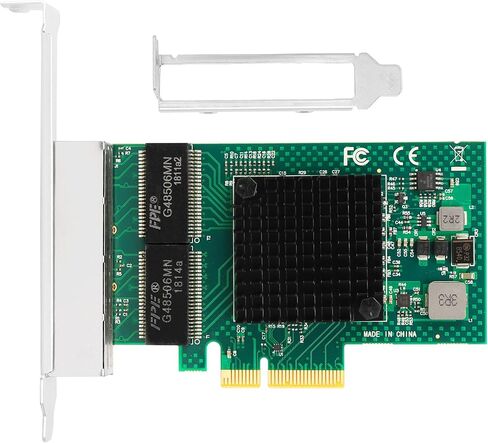 بطاقة شبكة PCI-E NIC 1GB لـ Broadcom BCM5720-2P ، 10 ميجابايت/100 ميجابايت/1GBE منافذ RJ45 Dual Copper ، مع شريحة Broadcom BCM5720 ، 1GBE PCI Express 2.0 X1 Ethernet محول الدعم Windows/Linux/VMware in Kuwait