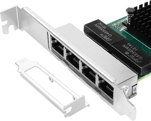 بطاقة شبكة PCI-E NIC 1GB لـ Broadcom BCM5720-2P ، 10 ميجابايت/100 ميجابايت/1GBE منافذ RJ45 Dual Copper ، مع شريحة Broadcom BCM5720 ، 1GBE PCI Express 2.0 X1 Ethernet محول الدعم Windows/Linux/VMware in Kuwait