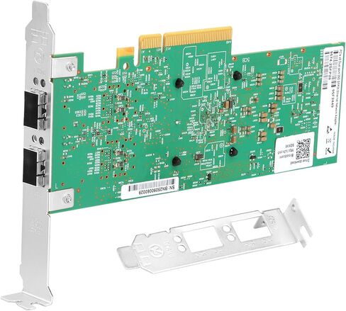 بطاقة شبكة PCI-E NIC 1GB لـ Broadcom BCM5720-2P ، 10 ميجابايت/100 ميجابايت/1GBE منافذ RJ45 Dual Copper ، مع شريحة Broadcom BCM5720 ، 1GBE PCI Express 2.0 X1 Ethernet محول الدعم Windows/Linux/VMware in Kuwait