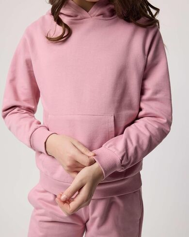 Real Essentials 3 Pack: Girls' Soft Brushed Fleece Pullover Hoodie Sweatshirt With Kangaroo Pocket (Ages 7-16) in Kuwait