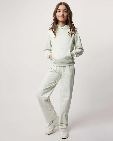 Real Essentials 3 Pack: Girls' Soft Brushed Fleece Pullover Hoodie Sweatshirt With Kangaroo Pocket (Ages 7-16) in Kuwait