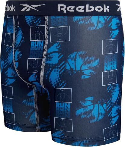 Reebok Boys' Underwear - Performance Boxer Briefs (5 Pack) in Saudi Arabia