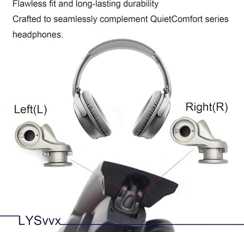 QC35 Metal Hinge Swivel - Replacement Parts for Bose QuietComfort 35, QC35, QC35II, QC45 and QC25 Headphones (Black) in Kuwait