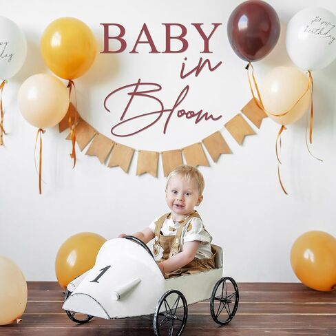 Oh Baby Sign for Backdrop, Large Adhesive Sign Decal Oh Baby Letters Sticker Wall Decor Balloons Arch Backdrop for Baby Shower Party Supplies Decorations in Saudi Arabia