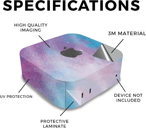 الجلد متوافق مع Apple Mac Mini M4 (2024) - Black Gator Skin - غطاء ملصق واقي فينيل 3M Premium 3M - يسهل تطبيقه | مصنوع في الولايات المتحدة الأمريكية من قبل Mayyskins in Saudi Arabia