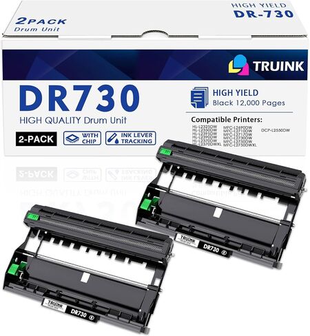 TN760 Toner Cartridge Replacement for Brother TN760 TN-760 High Yield Toner Compatible with Brother HL-L2325DW HL-L2350DW MFC-L2690DW MFC-L2710DW DCP-L2550DW Printer (Black, 4 Pack) in Saudi Arabia