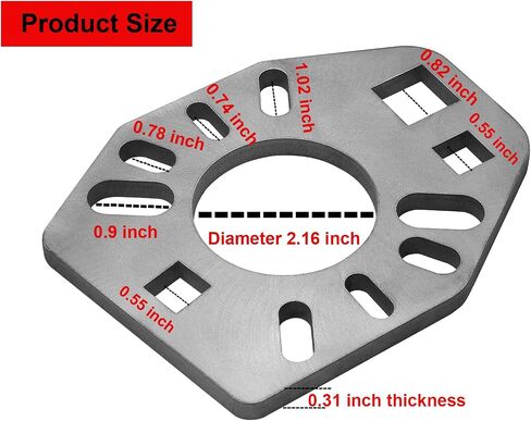 Pinion Flange Holding Tool Yoke Wrench For Jeep Ring Rear End Axle Nut 8.8 40 in Saudi Arabia