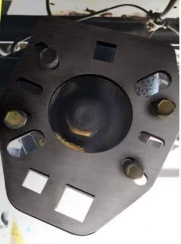 Pinion Flange Holding Tool Yoke Wrench For Jeep Ring Rear End Axle Nut 8.8 40 in Saudi Arabia
