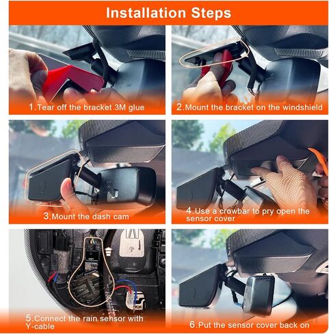 4K Dash Cam Custom for Ford Escape Gen4 2020 2021 2022 2023 2024, UHD 2160P Video, WiFi & App, 128GB Card in Kuwait