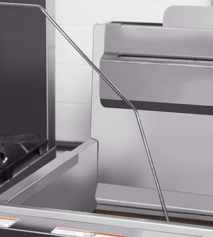 V-Shaped Deep Fryer Strainer Scoop, Frying Food Scoop, Skimmer Spoon, Deep Fryer Scoop, Oil Strainer & Food Crumbs Strainer for Busy Restaurants, Hotel & Home Kitchen Utensils by FryOilSaver Co. in Kuwait