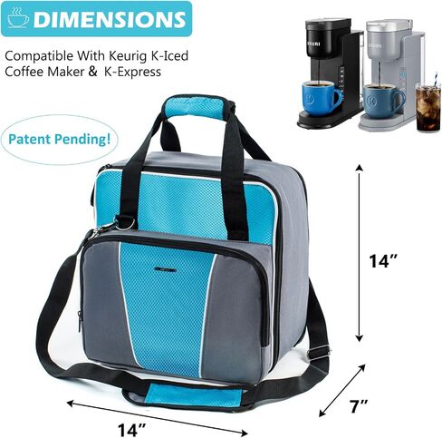 BAGSPRITE Travel Coffee Maker Bag for Keurig K-Mini & K-Mini Plus in Kuwait